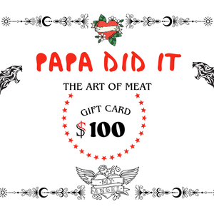 Papa Did It — The Perfect Gift Card