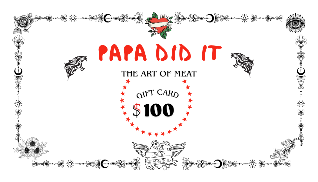 Papa Did It — The Perfect Gift Card