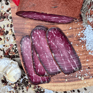 Papa Did It Air-Dried Beef 2 lb Basturma – Hickory-Smoked & Air-Dried Spiced Beef