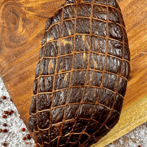 Papa Did It Air-Dried Beef 3 lb Beef Prosciutto – Hickory-Smoked, Dry-Cured & Air-Aged Beef