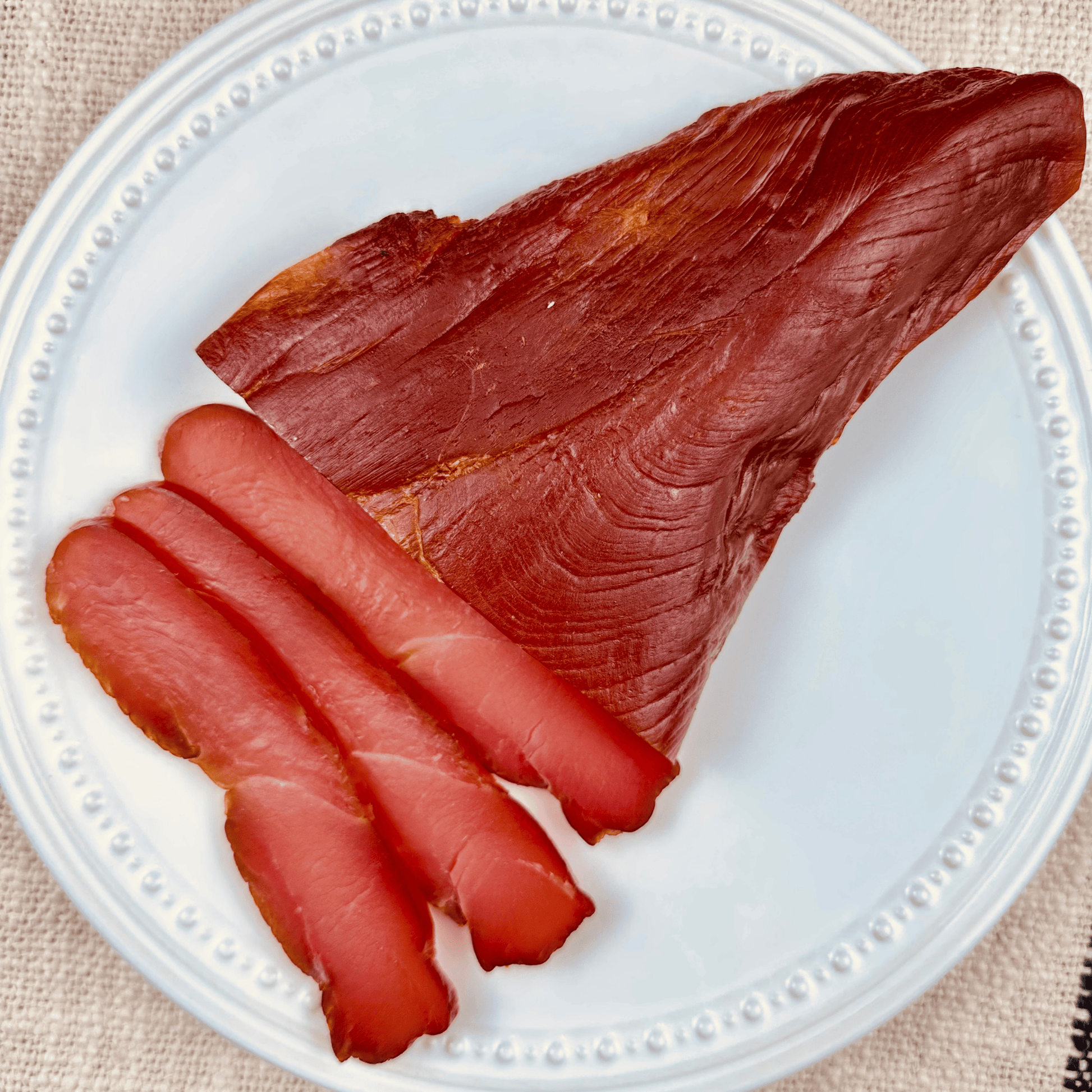 Papa Did It Air-Dried Beef 3 lb Turkey Balyk — Hickory-Smoked Dry-Cured Turkey Loin