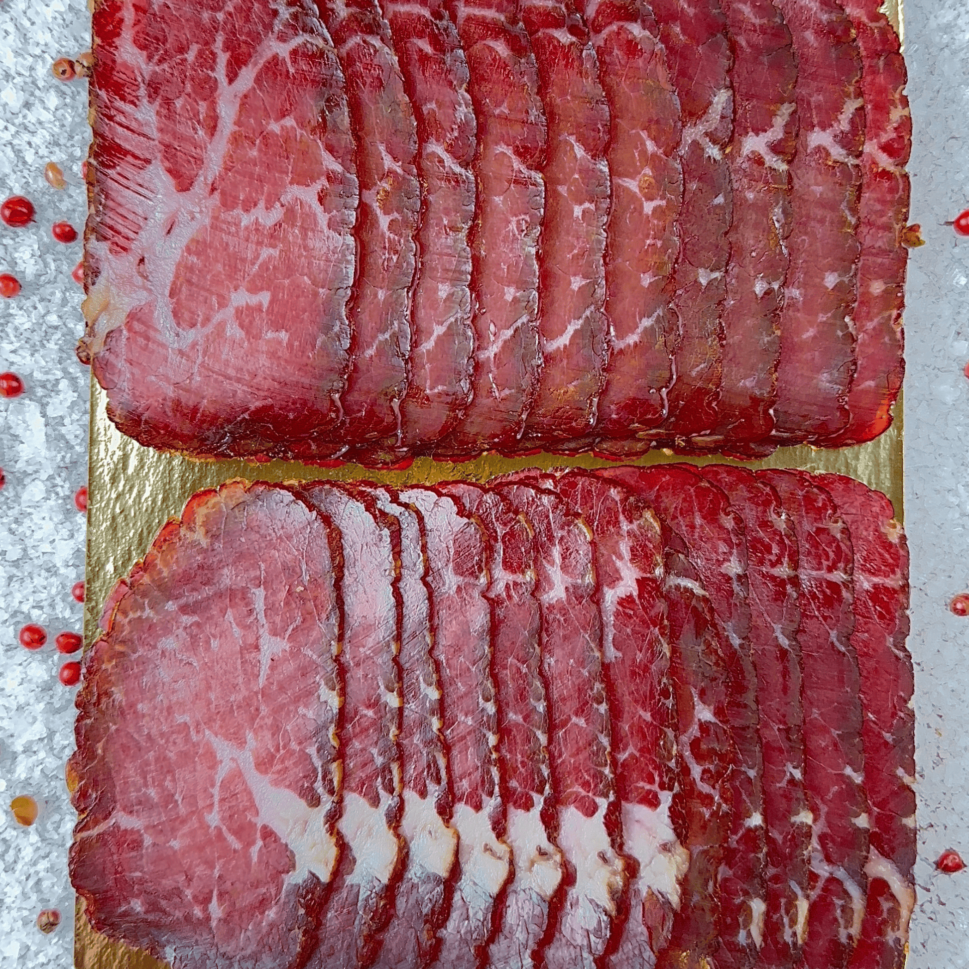 Papa Did It Air-Dried Beef Beef Prosciutto — Smoked Beef. SLICED.