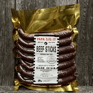 Papa Did It Air-Dried Beef Beef Sticks — Hickory-Smoked Snack