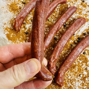 Papa Did It Air-Dried Beef Beef Sticks — Spicy Hickory-Smoked Snack
