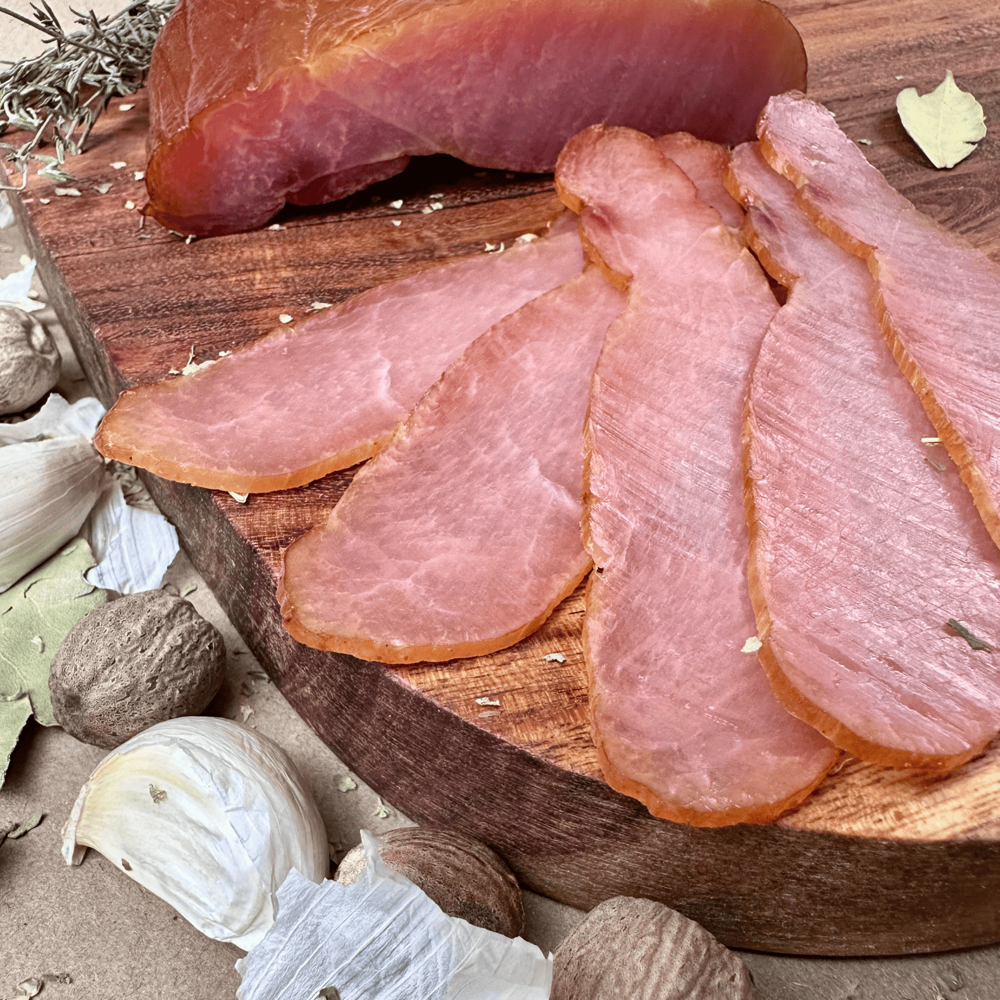 Papa Did It Air-Dried Beef Turkey Balyk Sliced — Hickory-Smoked Turkey Breast