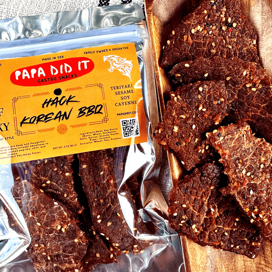 Papa Did It Beef Jerky Hack Korean BBQ | Handcrafted Dry Jerky