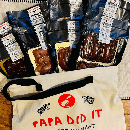 Papa Did It Meat Gift Set