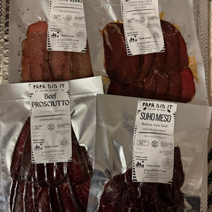 Papa Did It Meat Sample Starter Pack — 4 Artisanal Meats Sampler | Free Shipping